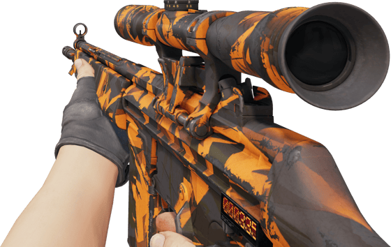 Preview image 3 of StatTrak™ G3SG1 | Orangefarbener Treffer (Einsatzerprobt)
