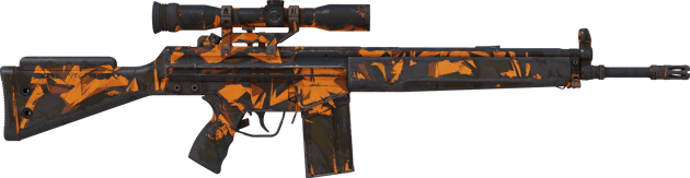 Preview image 2 of StatTrak™ G3SG1 | Oranssi osuma (Aikansa elänyt)