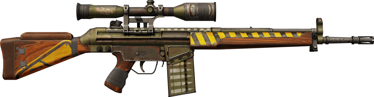 Preview image 2 of StatTrak™ G3SG1 | Scavenger (WW - Khá mòn)
