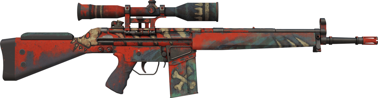 Preview image 2 of StatTrak™ G3SG1 | 行刑者 (破损不堪)