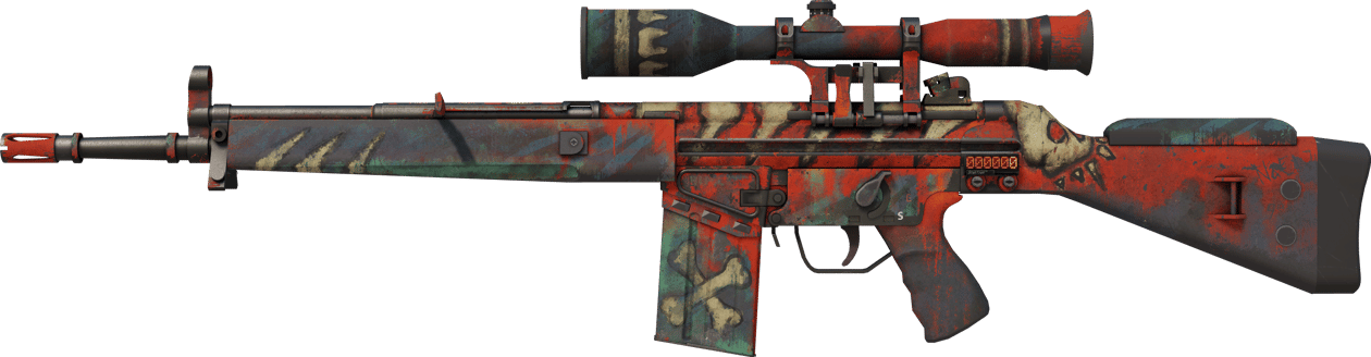 Preview image 1 of StatTrak™ G3SG1 | 行刑者 (破损不堪)