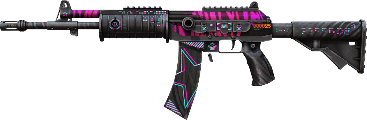 Preview image 1 of StatTrak™ Galil AR | Chromatic Aberration (ถลอกปอกเปิกจากการรบ)