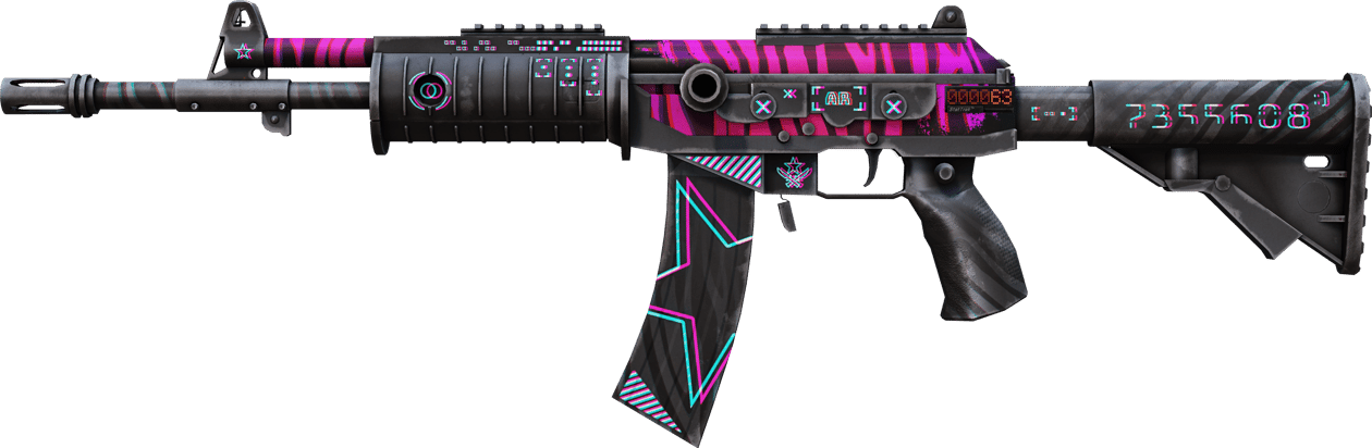 Preview image 1 of StatTrak™ Galil AR | Chromatic Aberration (ผ่านการทดสอบภาคสนาม)