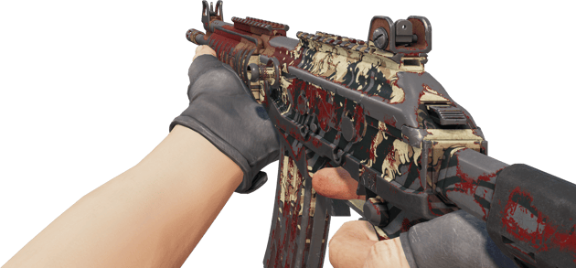 Preview image 3 of StatTrak™ Galil AR | Tsunami carmesí (Deplorable)