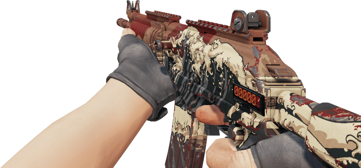 Preview image 3 of StatTrak™ Galil AR | Kızıl Tsunami (Görevde Kullanılmış)