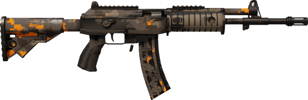 Preview image 2 of StatTrak™ Galil AR | Oranssi DDPAT (Reissussa rähjääntynyt)