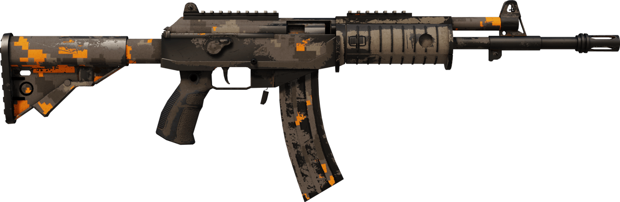 Preview image 2 of StatTrak™ Galil AR | Oranssi DDPAT (Reissussa rähjääntynyt)