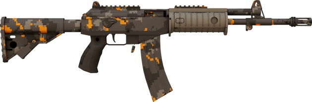 Preview image 2 of StatTrak™ Galil AR | Oranssi DDPAT (Suoraan tehtaalta)