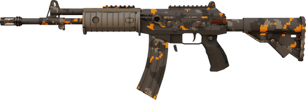 StatTrak™ Galil AR | Oranssi DDPAT (Suoraan tehtaalta)