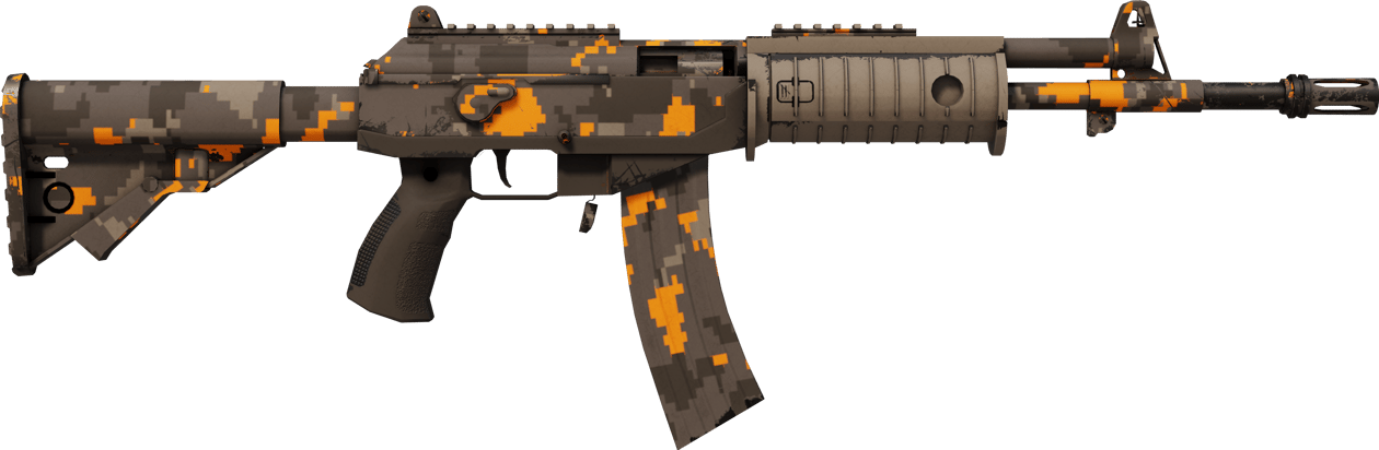 Preview image 2 of StatTrak™ Galil AR | 數位橘 (輕微磨損)