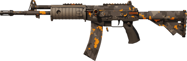 StatTrak™ Galil AR | Orange DDPAT (Com Pouco Uso)