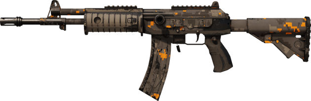 StatTrak™ Galil AR | Orangenes DDPAT (Abgenutzt)