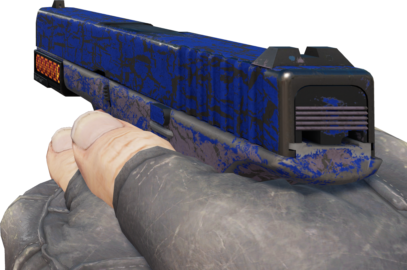 Preview image 3 of StatTrak™ Glock-18 | Fissure bleue (Marquée par les combats)