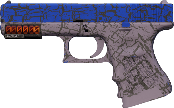StatTrak™ Glock-18 | Blue Fissure (Nuovo di fabbrica)