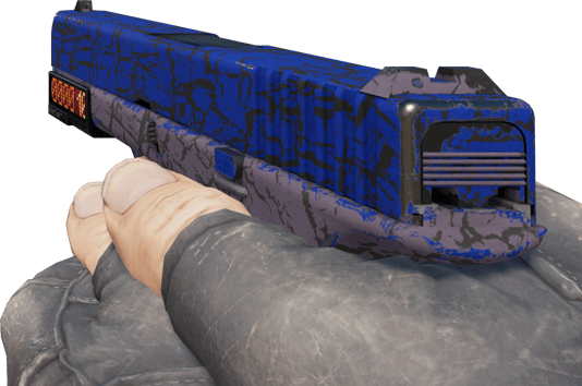 Preview image 3 of StatTrak™ Glock-18 | Blue Fissure (ผ่านการทดสอบภาคสนาม)