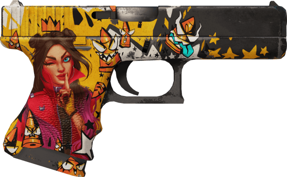 Preview image 2 of StatTrak™ Glock-18 | 子彈皇后 (戰痕累累)