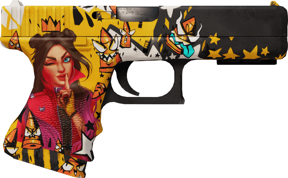 Preview image 2 of StatTrak™ Glock-18 | Mermiler Kraliçesi (Fabrikadan Yeni Çıkmış)