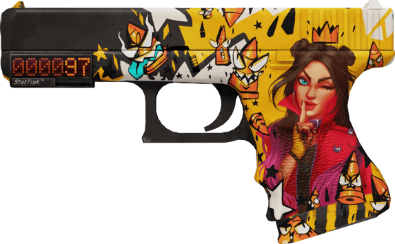 StatTrak™ Glock-18 | Mermiler Kraliçesi (Fabrikadan Yeni Çıkmış)