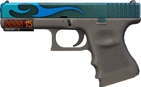 StatTrak™ Glock-18 | Bunsen Burner (Original de Fábrica)