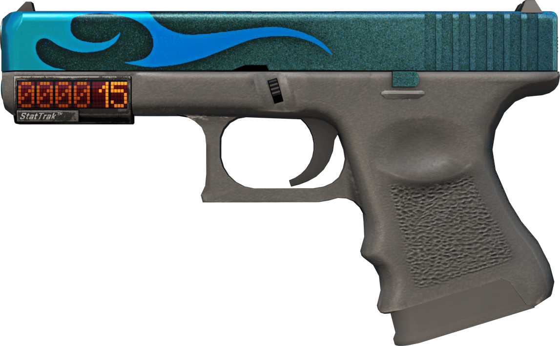 Preview image 1 of StatTrak™ Glock-18 | Bunsenlamppu (Suoraan tehtaalta)