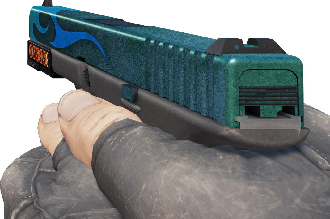 Preview image 3 of StatTrak™ Glock-18 | Bunsen Burner (มีรอยถลอกอย่างมาก)