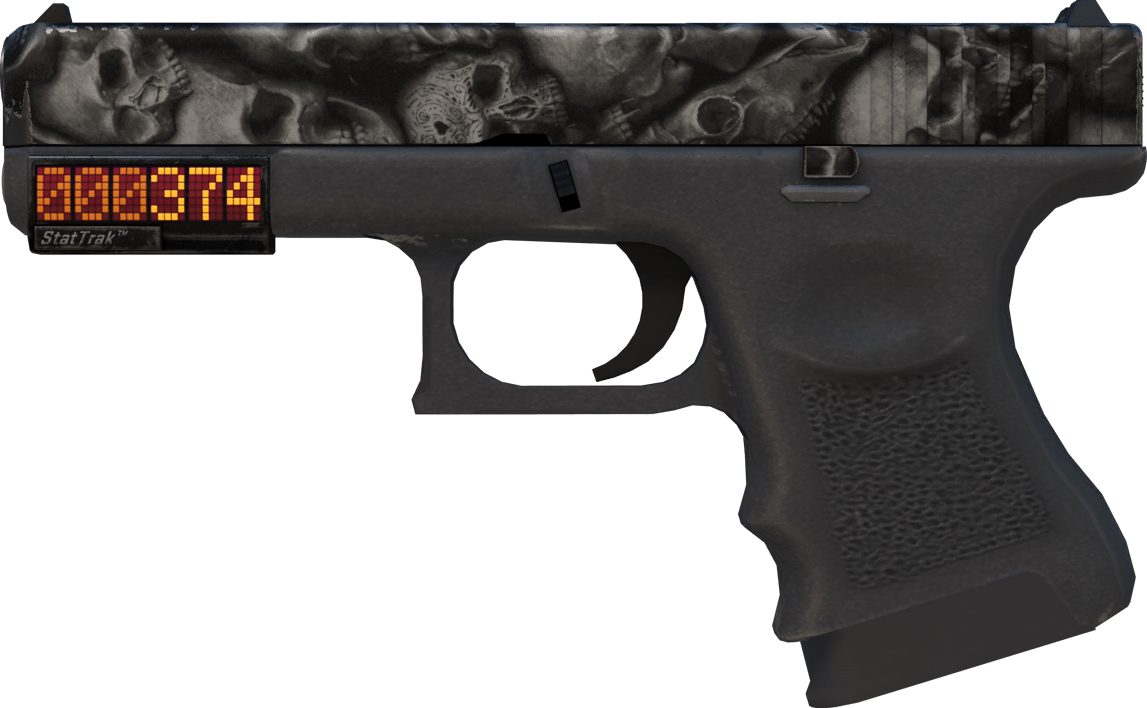 Preview image 1 of StatTrak™ Glock-18 | Catacombs (Field-Tested)