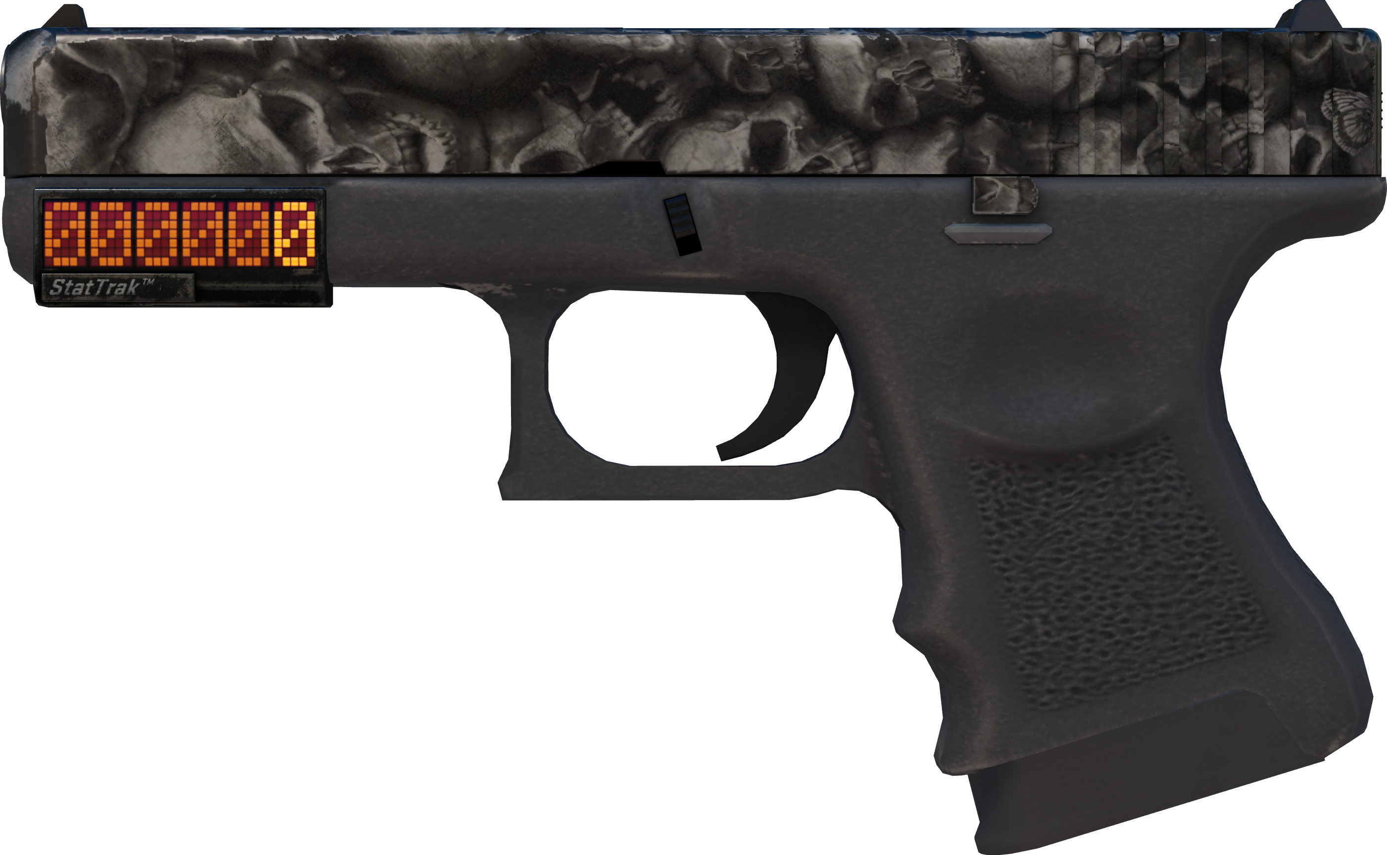 Preview image 1 of StatTrak™ Glock-18 | Catacombes (Usée)