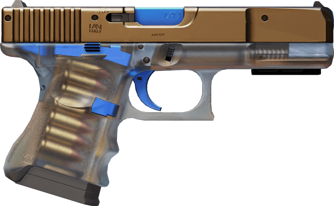 Preview image 2 of StatTrak™ Glock-18 | Clear Polymer (Nuovo di fabbrica)
