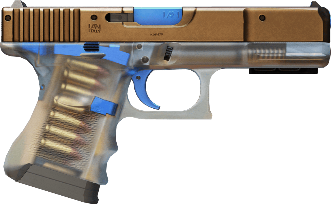 Preview image 2 of StatTrak™ Glock-18 | 透明聚合物 (戰場實測)