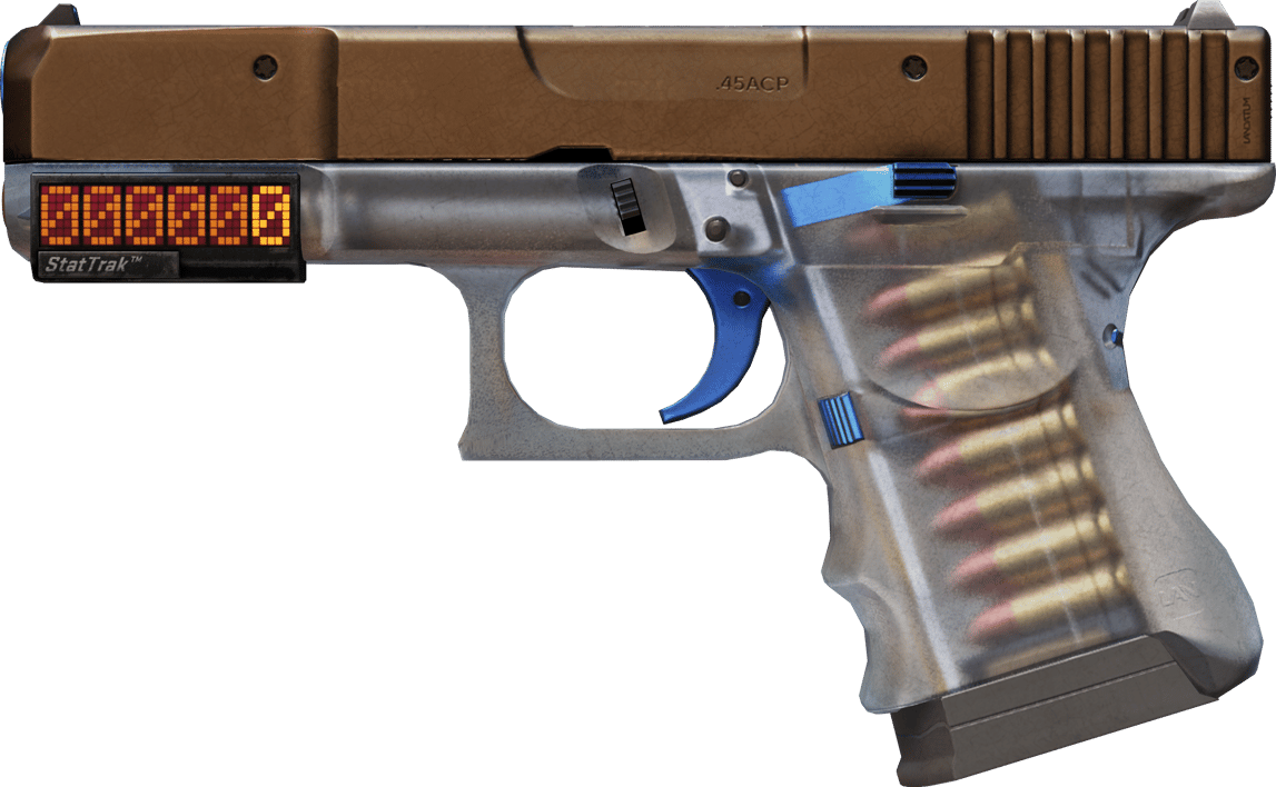 Preview image 1 of StatTrak™ Glock-18 | 一目了然 (破损不堪)