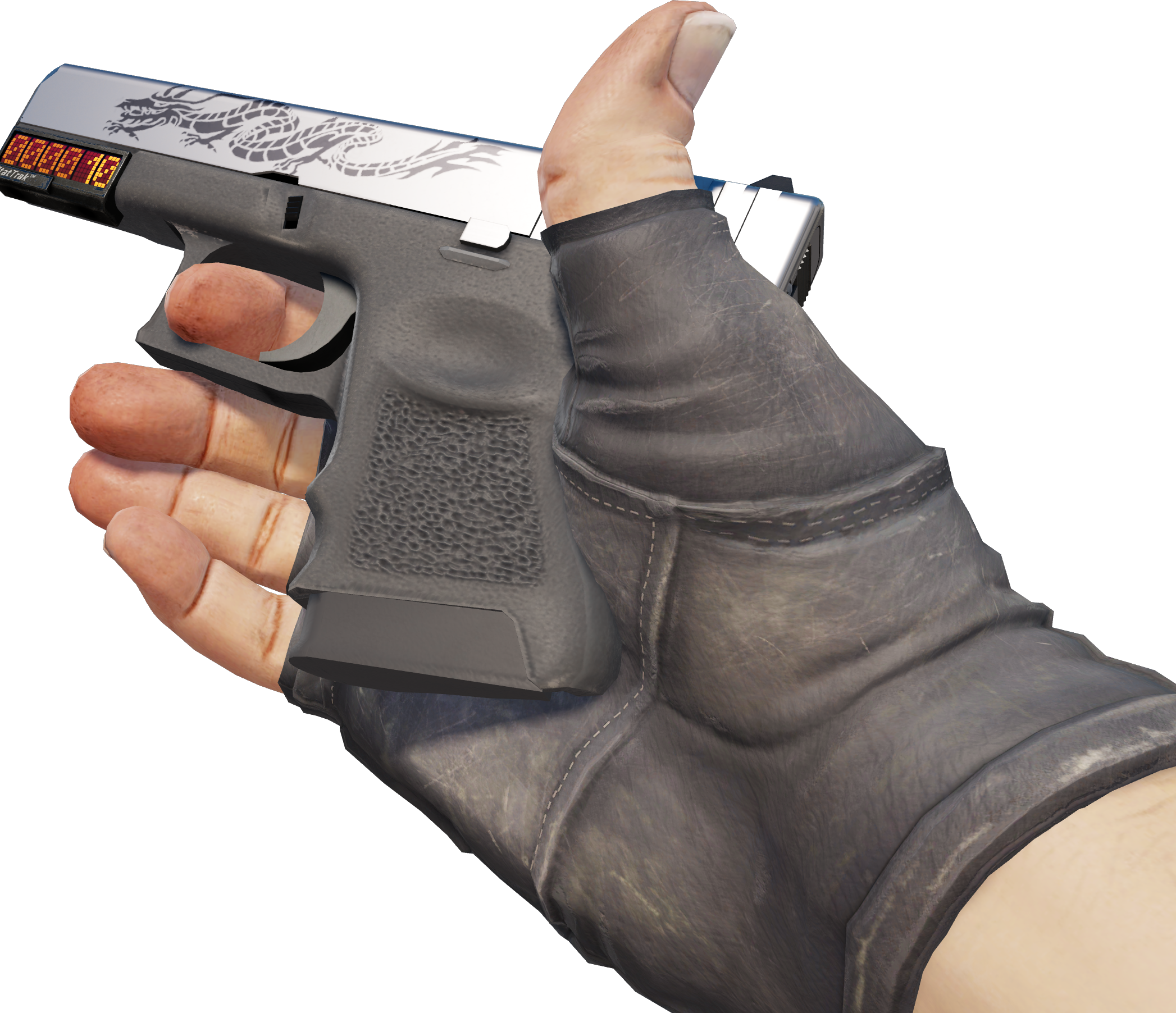 Preview image 3 of StatTrak™ Glock-18 | Décalco de dragon (Neuve)