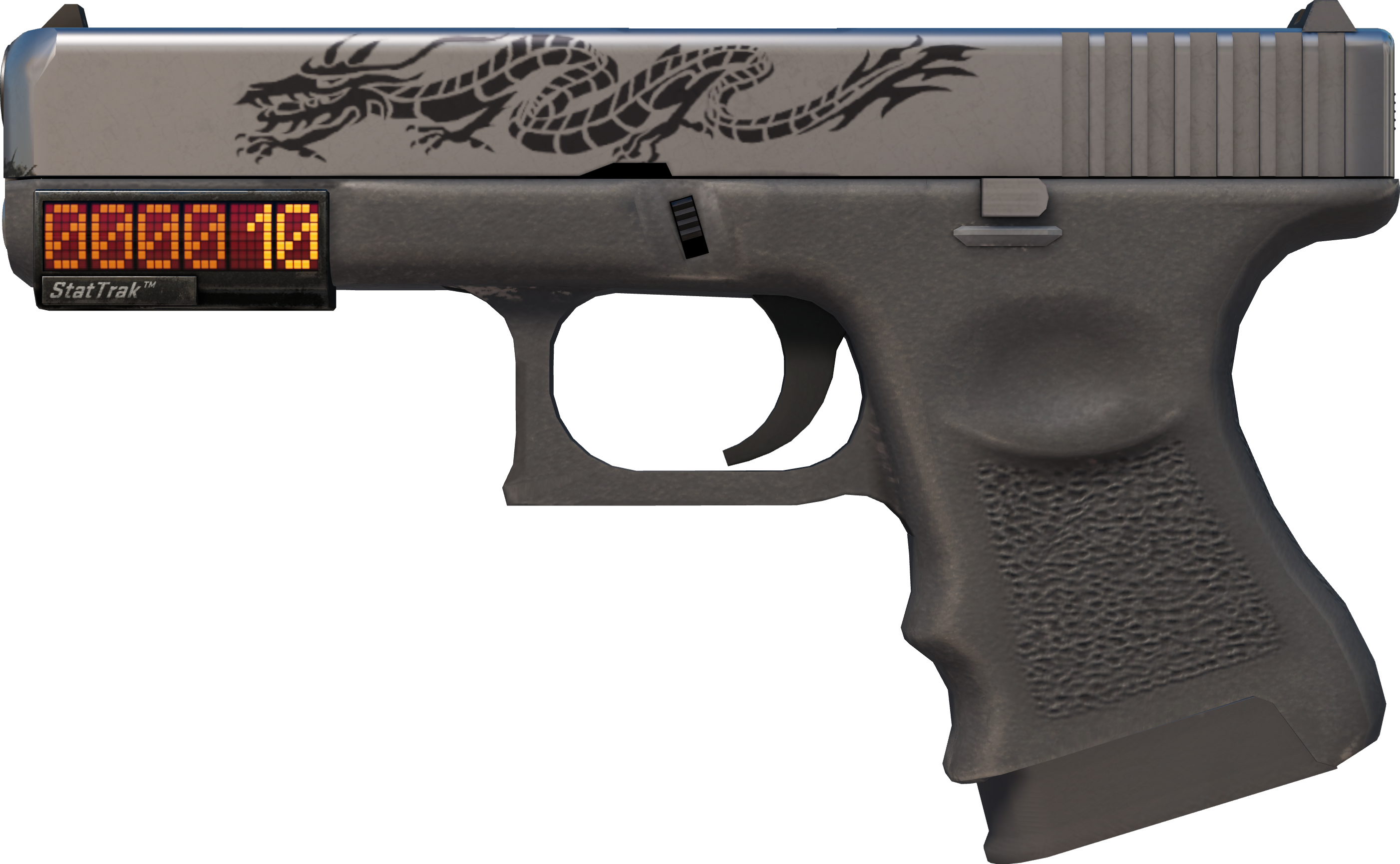 Preview image 1 of StatTrak™ Glock-18 | Décalco de dragon (Neuve)