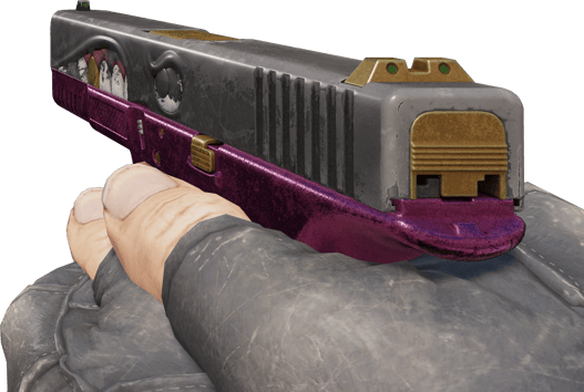 Preview image 3 of StatTrak™ Glock-18 | Kultahammas (Reissussa rähjääntynyt)