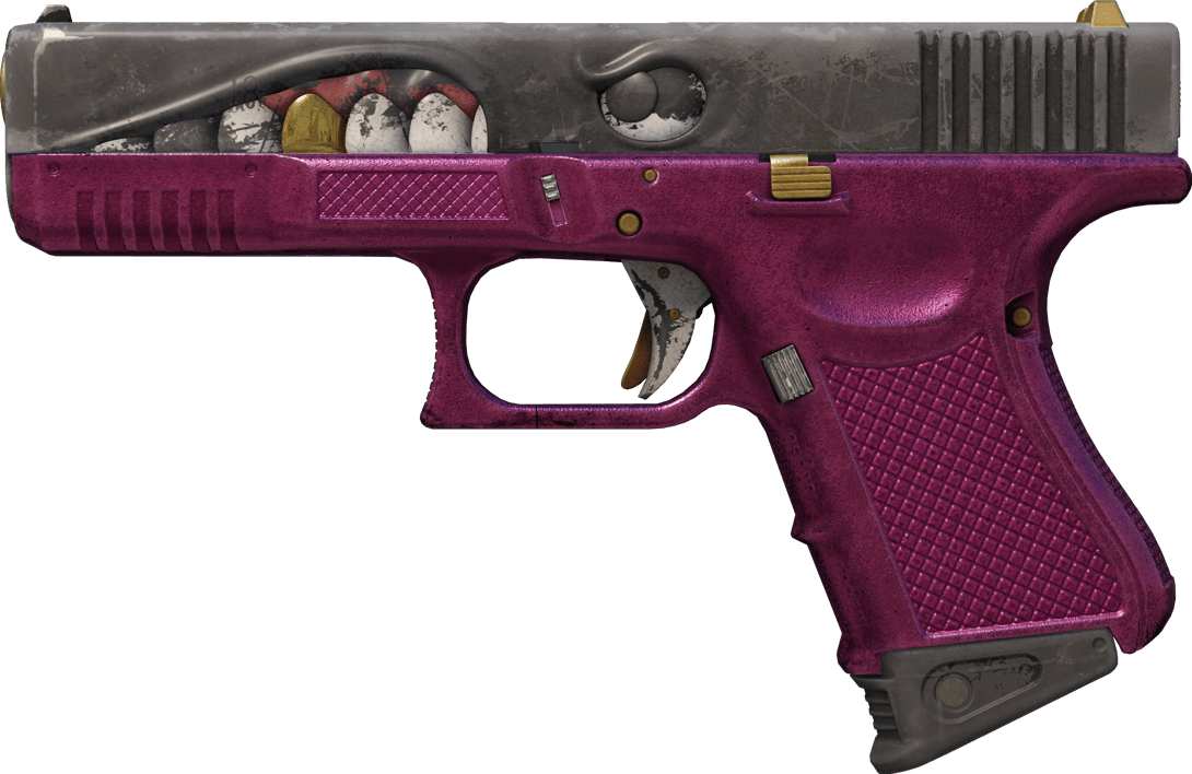 Preview image 1 of StatTrak™ Glock-18 | 大金牙 (战痕累累)