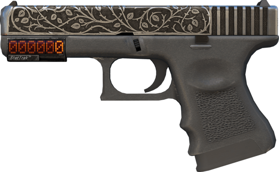 StatTrak™ Glock-18 | Hierro artesanal (Bastante desgastado)