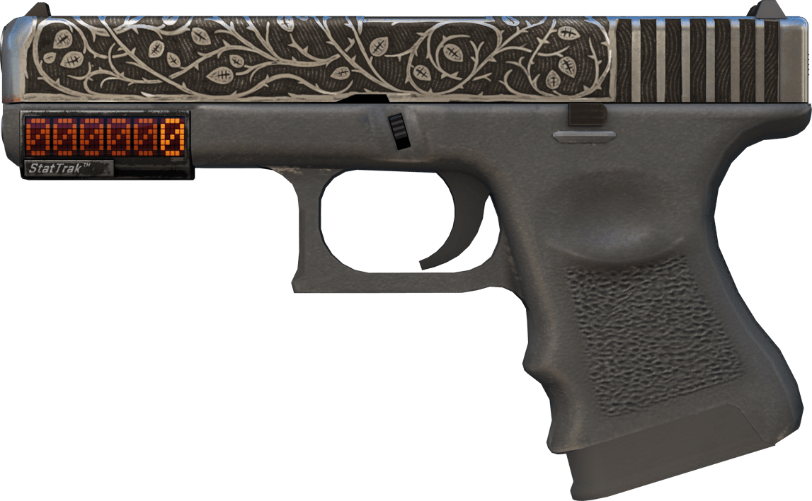 Preview image 1 of StatTrak™ Glock-18 | Hierro artesanal (Bastante desgastado)