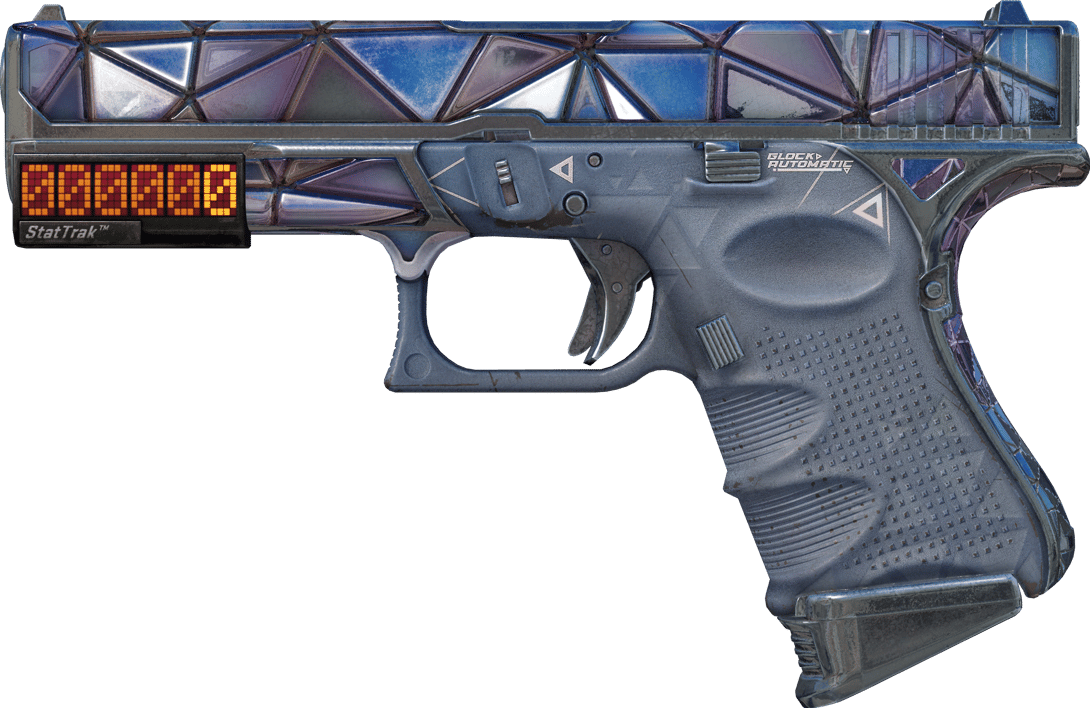 Preview image 1 of StatTrak™ 글록 18 | 거울 모자이크 (현장에서 쓰인)