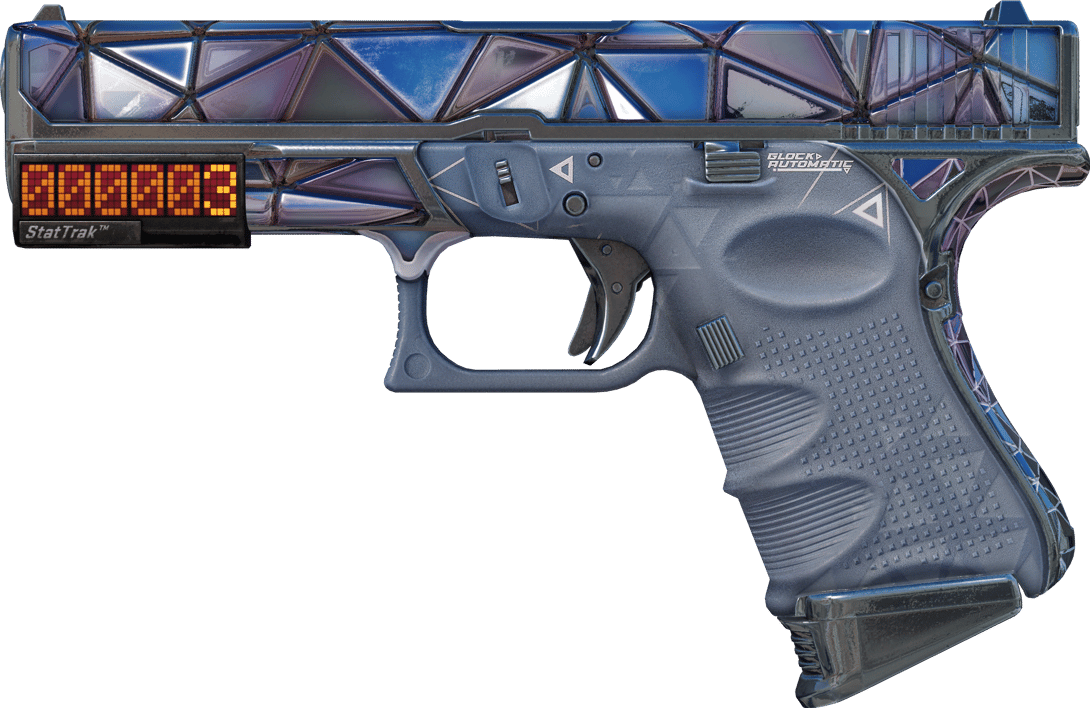 Preview image 1 of StatTrak™ 글록 18 | 거울 모자이크 (거의 깨끗한)