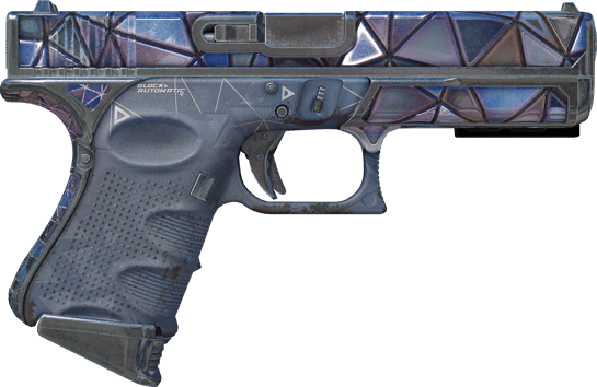 Preview image 2 of Glock-18 (StatTrak™) | Lustrzana mozaika (mocne zużycie)
