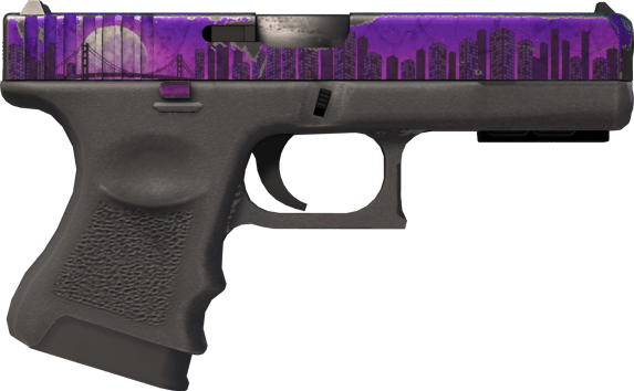 Preview image 2 of StatTrak™ Glock-18 | 城里的月光 (战痕累累)