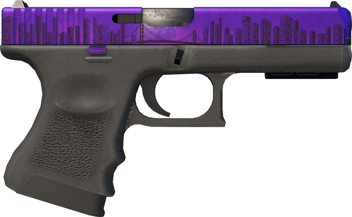 Preview image 2 of StatTrak™ Glock-18 | 城里的月光 (崭新出厂)