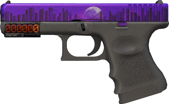 StatTrak™ Glock-18 | 城里的月光 (崭新出厂)