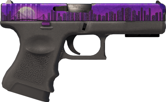 Preview image 2 of StatTrak™ Glock-18 | Moonrise (ผ่านการทดสอบภาคสนาม)