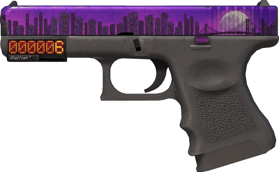 Preview image 1 of StatTrak™ Glock-18 | Ay Doğumu (Görevde Kullanılmış)
