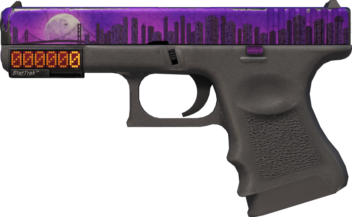 Preview image 1 of StatTrak™ Glock-18 | Ay Doğumu (Eskimiş)