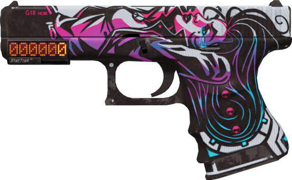 StatTrak™ Glock-18 | 네오 누와르 (현장에서 쓰인)