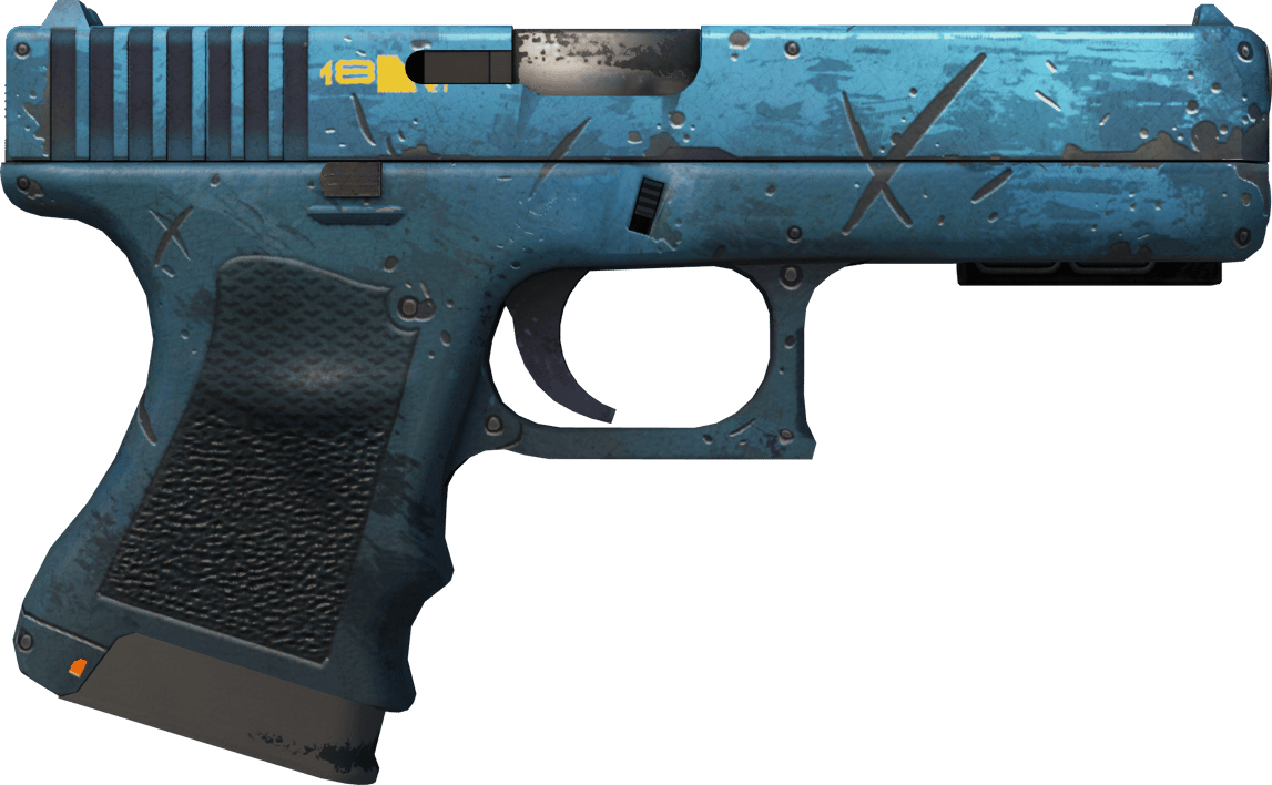 Preview image 2 of StatTrak™ Glock-18 | Vagabund (Kampfspuren)
