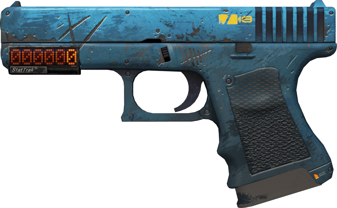 Preview image 1 of StatTrak™ Glock-18 | Vagabund (Kampfspuren)