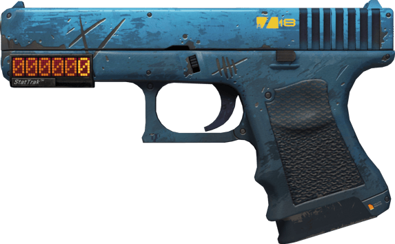 StatTrak™ Glock-18 | Off World (Minimal Wear)