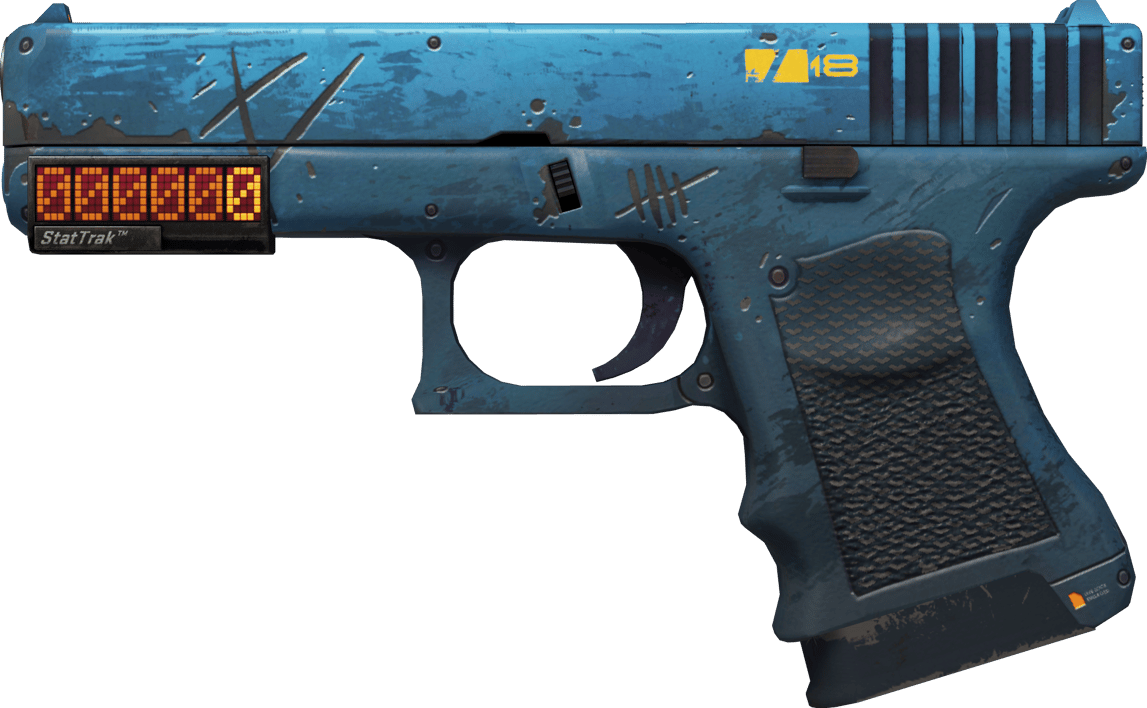 Preview image 1 of StatTrak™ Glock-18 | Vagabund (Minimale Gebrauchsspuren)